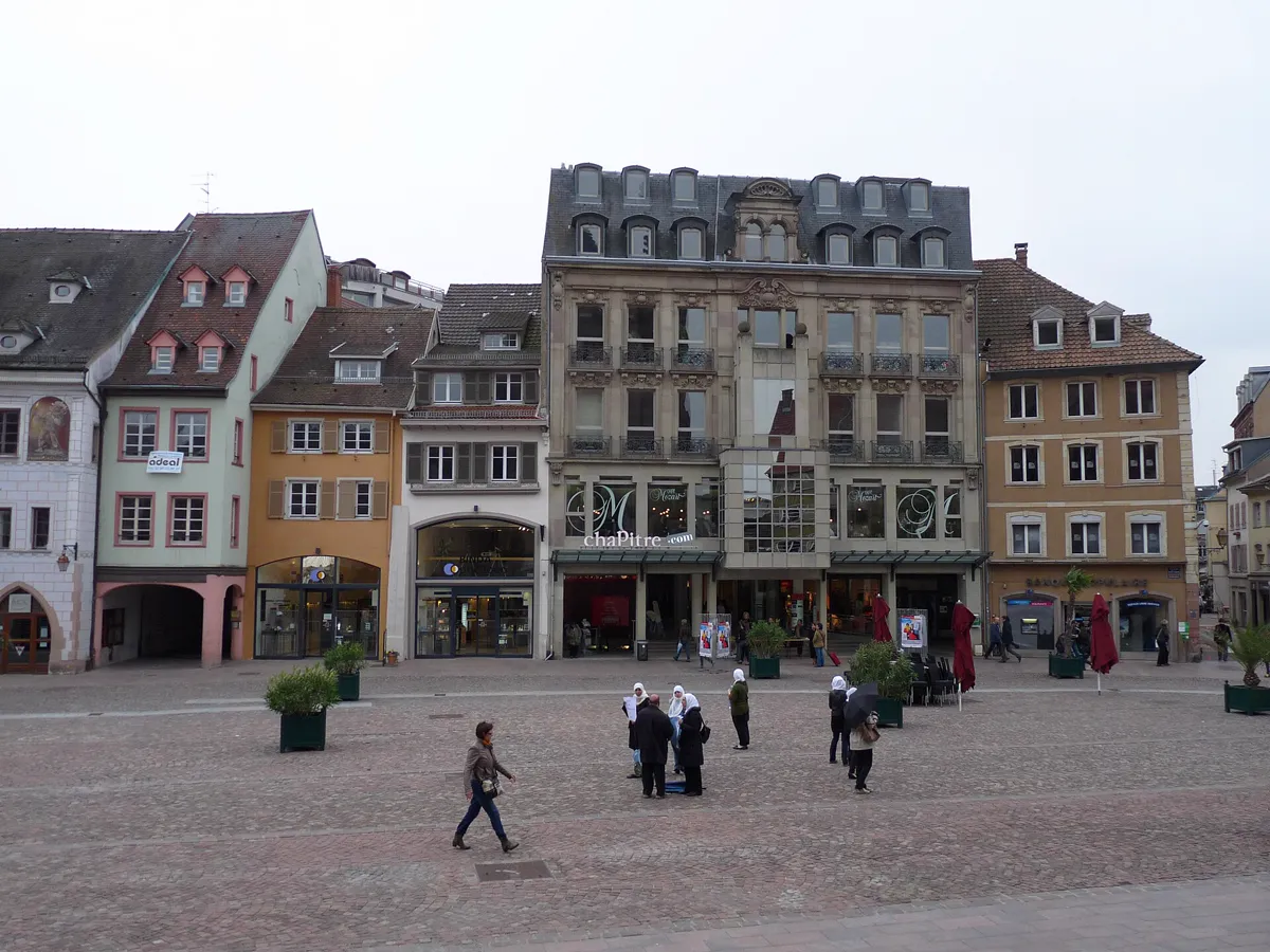 Place de la Réunion à Mulhouse